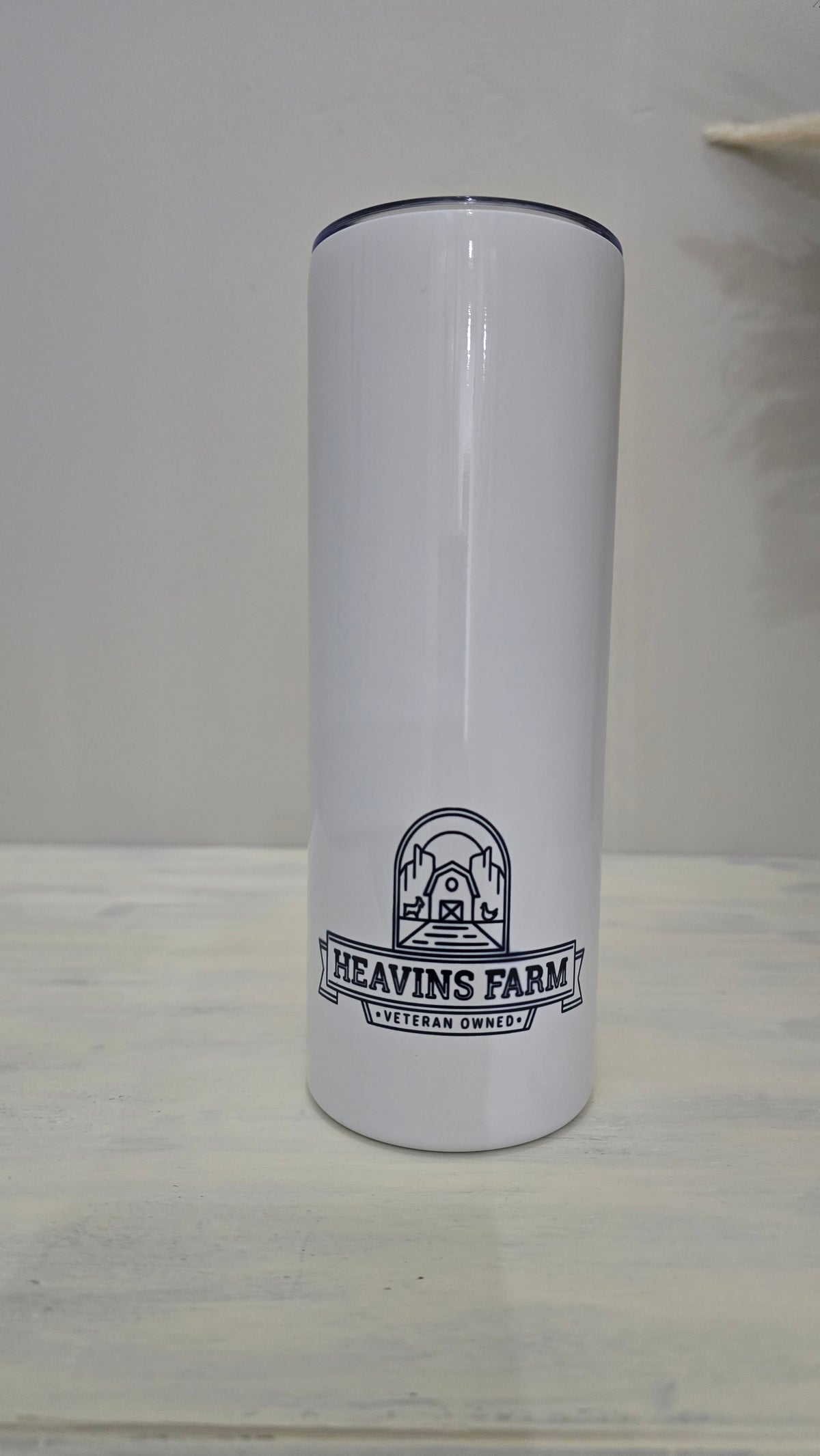 20oz Skinny Tumbler- " <3 Chicks"