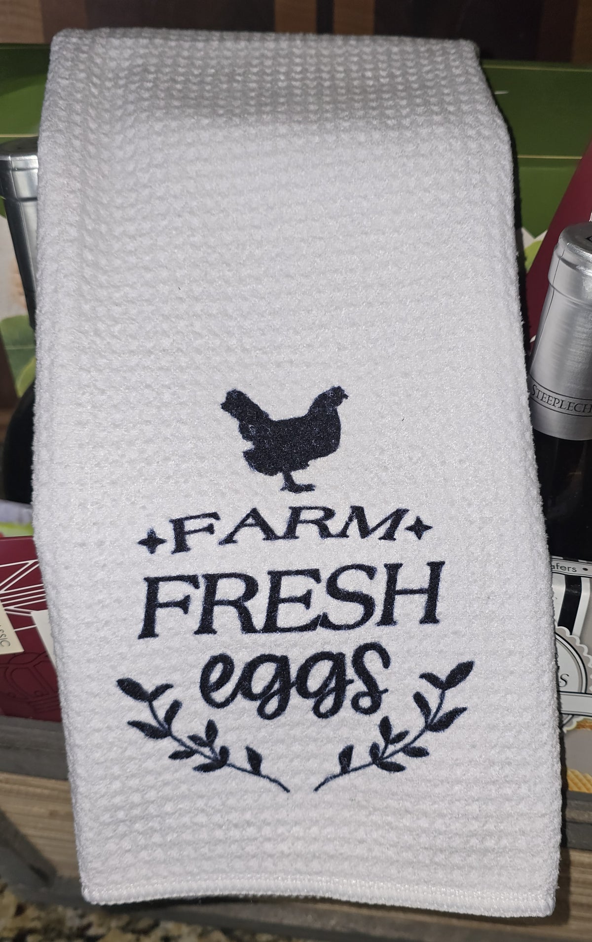 24 x 16" Dish Towel (Farm Fresh Eggs)