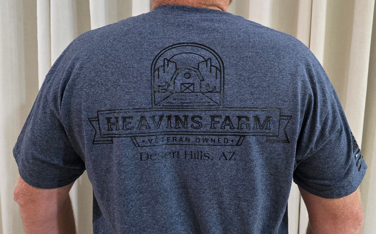 Men's T-Shirt (Heather navy)