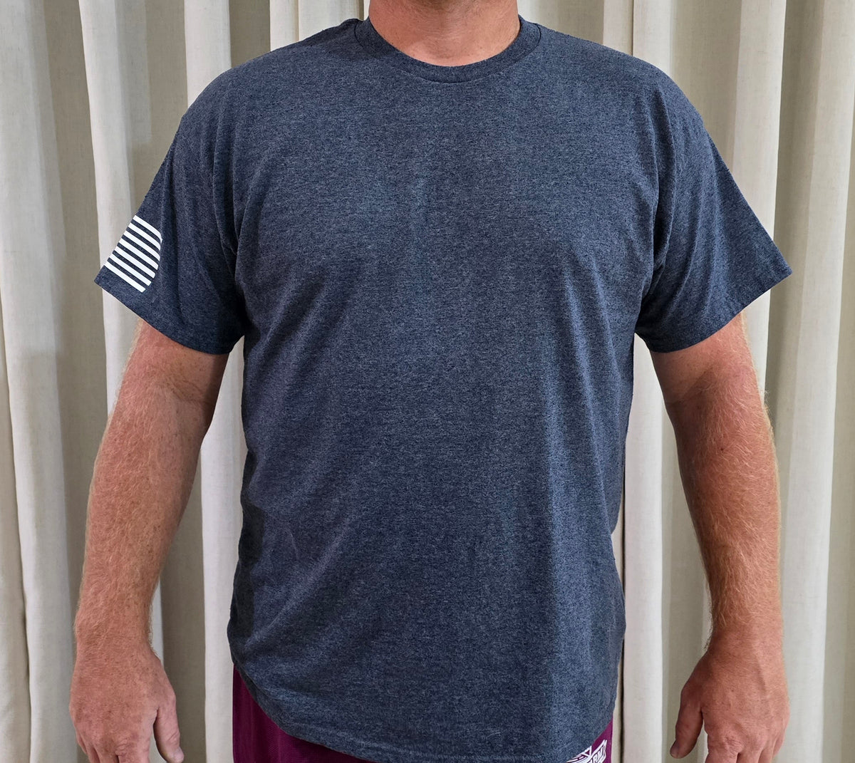 Men's T-Shirt (Heather navy)
