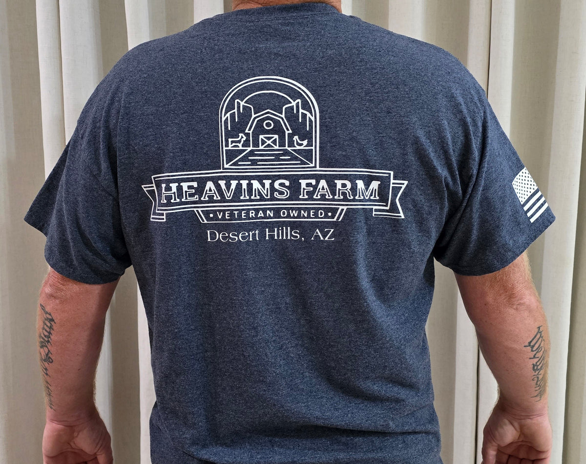 Men's T-Shirt (Heather navy)